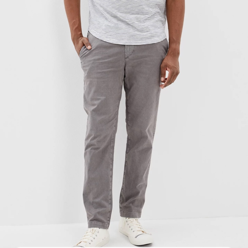 AE Flex Original Straight Khaki Pants